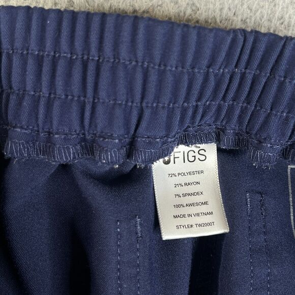 FIGS Technical Collection Scrub Bottom Women XST Navy Blue TW2000T Pant Hospital - Picture 5 of 12